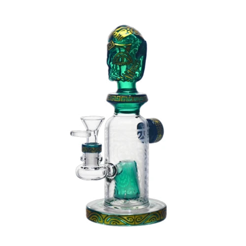 Legendary - 9 Inch Mythic Warrior Helm Bong - Design A - Bongs Canada