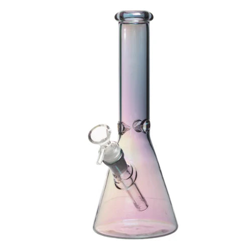 Arsenal Glass - 10” Translucent Color Bong - Design A - Bongs Canada