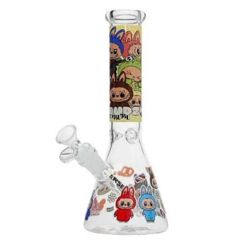 Arsenal - 10" Arsenal Cute Monster Beaker Bong - Design B - Bongs Canada