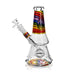 Arsenal Glass - 8" Iridescent Drop Glass Bong - Design B - Bongs Canada