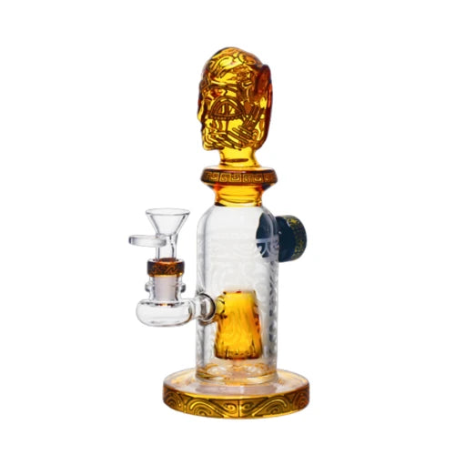 Legendary - 9 Inch Mythic Warrior Helm Bong - Design B - Bongs Canada