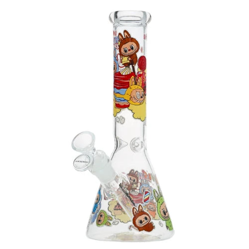 Arsenal - 10" Arsenal Cute Monster Beaker Bong - Design C - Bongs Canada