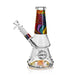 Arsenal Glass - 8" Iridescent Drop Glass Bong - Design C - Bongs Canada
