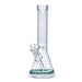 Legendary brand 14 Inch tall 5mm thick glass Etched Twist Beaker bong Design C