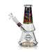 Arsenal Glass - 8" Iridescent Drop Glass Bong - Design E - Bongs Canada