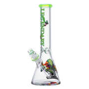 Legendary brand 14 Inch 7mm thick glass Multi-Character Beaker Bong Design E