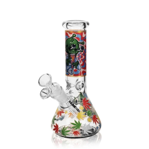 Arsenal Glass - 8" Arsenal Stoner Alien Bong - Design F - Bongs Canada