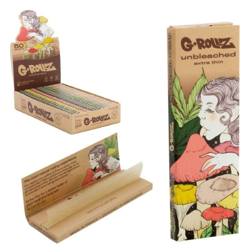 G-Rollz - 1¼ Rolling Papers Display Box - Bongs Canada