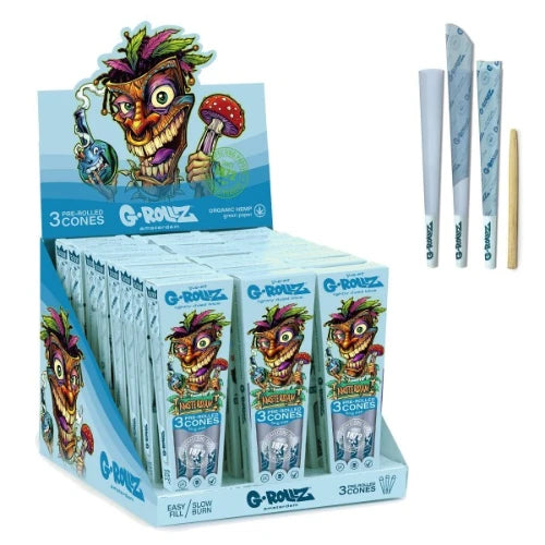 G-Rollz - Pets Rock King Size Cones 3ct - Bongs Canada