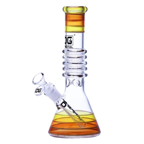 OG Original - OG Original Rainbow Ring Beaker Bong - Gold - Bongs Canada