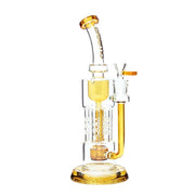 Preemo - 12” Drum to Swiss Pillar Incycler - Gold - Bongs Canada