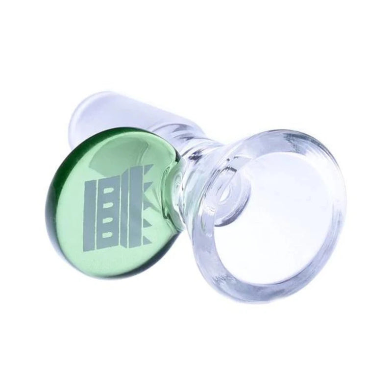 Castle Glassworks - 14mm Round Tab Bowl - Green - Bongs Canada