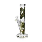 Arsenal Glass - 10" Arsenal Candy Skull Straight Shooter - Green - Bongs Canada