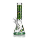 Arsenal - 10" Arsenal Honeycomb Buzz Beaker Bong - Green - Bongs Canada