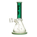 Marley - 10" Solid Bottom Dab Rig - Green - Bongs Canada