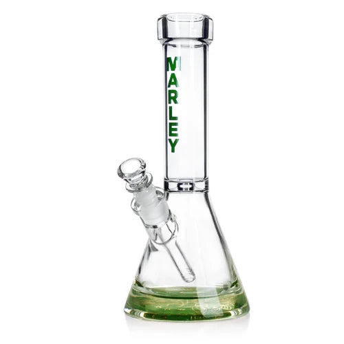Marley - 12” 9mm Prismatic Beaker - Green - Bongs Canada