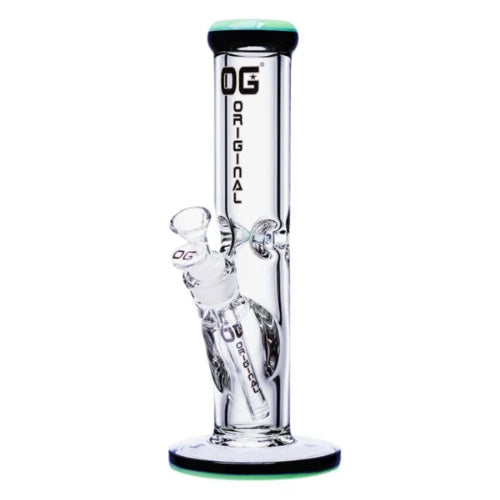OG Original - 12" 9mm Straight Tube - Green - Bongs Canada