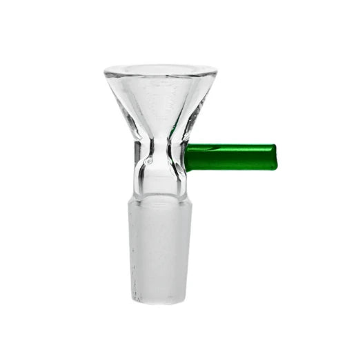 Arsenal - 14mm Bowl Piece with Handle - Green - Bongs Canada