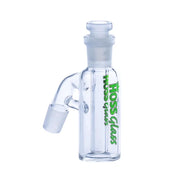Hoss Glass - 14mm H018 Ashcatcher - Green - Bongs Canada