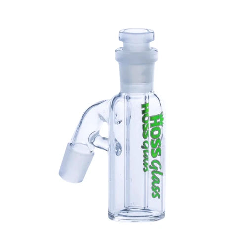 Hoss Glass - 14mm H018 Ashcatcher - Green - Bongs Canada