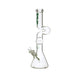 Marley - 17" 7mm Double Zong - Green - Bongs Canada