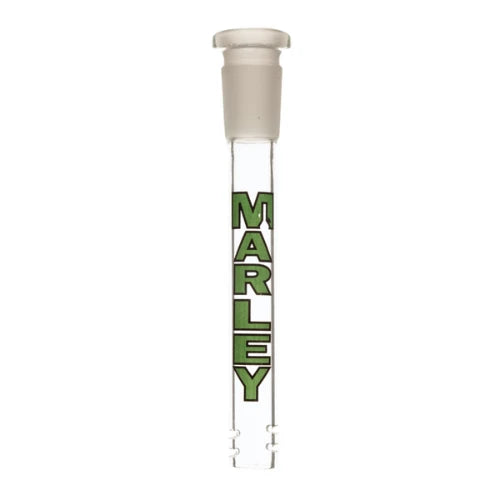 Marley - 5" Colored Logo Downstem - Green - Bongs Canada