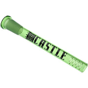 Castle Glassworks - 5" Straight Downstem - Green - Bongs Canada

