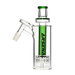 Arsenal - 14mm 45° Crystal Stem Ash Catcher - Green - Bongs Canada
