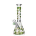 Arsenal Glass - Flower Serene Glass Bong - Green - Bongs Canada
