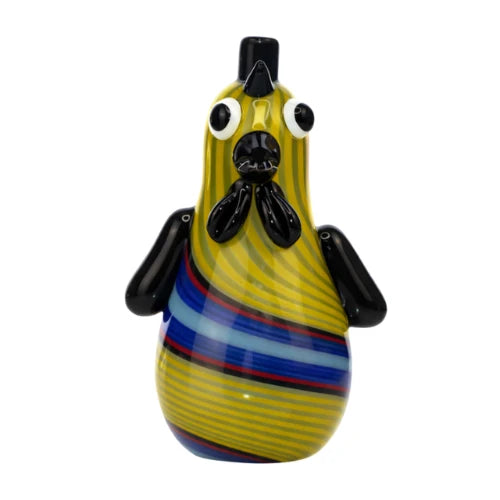 Arsenal - Arsenal Funky Penguin Glass Hand Pipe - Green - Bongs Canada