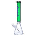 18 inch tall Cheech beaker bong made with 7mm glass and green top tube