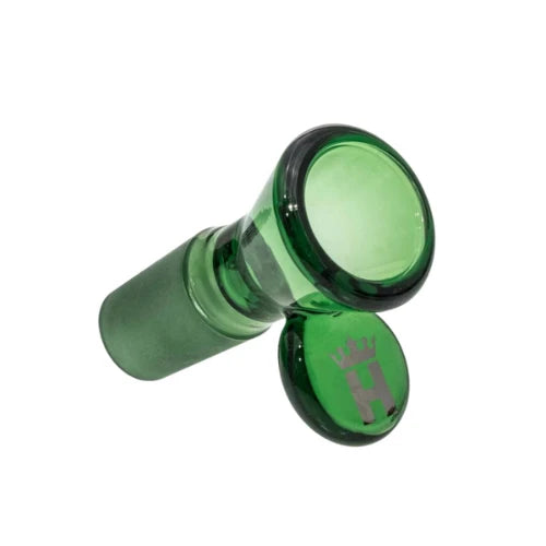 Hoss Glass - 14mm Full Color Cone Bowl - Green - Bongs Canada