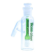 Hoss Glass - 45 Degree 14mm Ash Catcher - Green - Bongs Canada