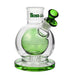 Hoss Glass - Orbit Sphere Base - Green - Bongs Canada