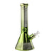 Infinity - 12” 7mm Infinity Loop Glass Bong - Green - Bongs Canada