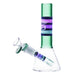 Legendary brand 7.5 Inch tall Tri-Tone Mini Bong with Green colour top tube
