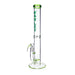 Marley - 17” Straight Tube Ice Bong - Green - Bongs Canada