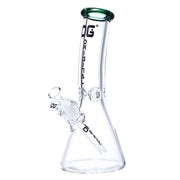 OG Original - 12 Inch 9mm Bent Neck Beaker Bong - Green - Bongs Canada
