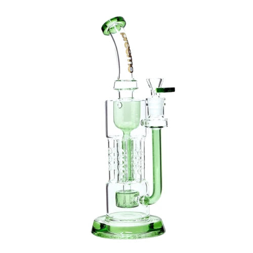 Preemo - 12” Drum to Swiss Pillar Incycler - Green - Bongs Canada
