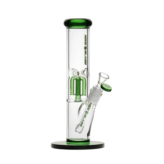 Green 11" NG BO - 062E (5mm) Nice Glass Bongs Canada