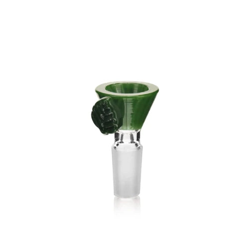 Arsenal - 2.5” Leafy Vibe Bowl - Green -Bongs Canada