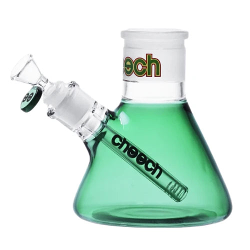 Cheech – 7” Full-Color Beaker Base Attachment – Green – Bongs Canada