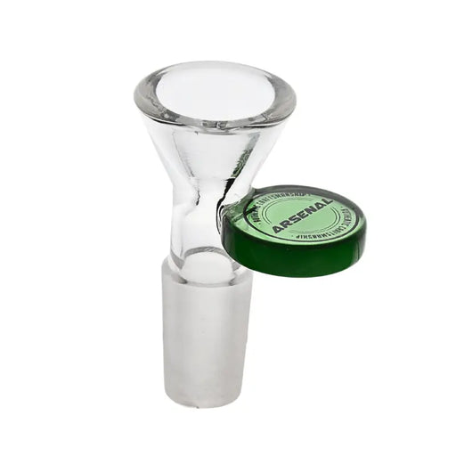 Arsenal - 14mm Arsenal Bowl Piece – Green - Bongs Canada