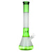 Arsenal Glass - 16” Dual Tone Elegance Beaker Bong - Green - Bongs Canada