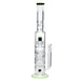 Arsenal Glass - 22” Triple Matrix Perc Bong - Green - Bongs Canada
