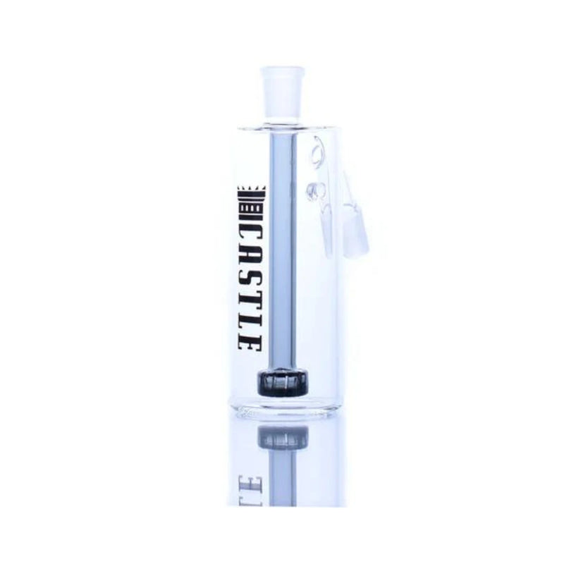 Castle - 14mm Glass Showerhead Ashcatcher - Grey - Bongs Canada

