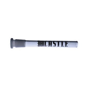 Castle Glassworks - 5" Straight Downstem - Grey - Bongs Canada
