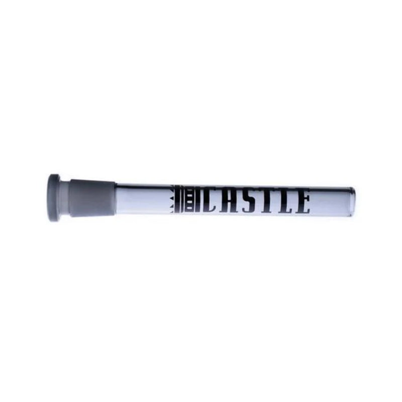 Castle Glassworks - 5" Straight Downstem - Grey - Bongs Canada