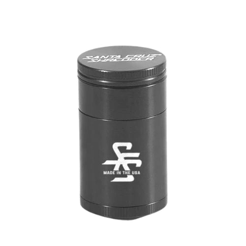 Santa Cruz Shredder - 4-Piece Small Traveler Grinder - Grey - Bongs Canada