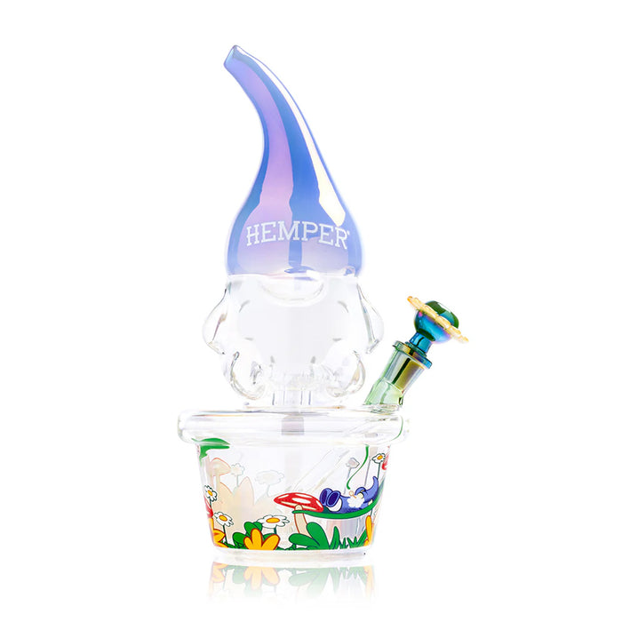 HEMPER - Trippy Gnome XL Bong (10.7")